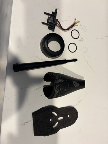 Nautilus tweeter housing - b&w,