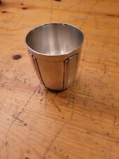 Gobelet Timbale de Baptême en Métal Argenté BOULENGER poinçons 2 étoiles et A*B