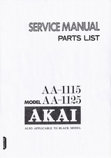 Manuel De Service Pour Akai
