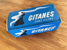 Gitanes Cartouche En Carton Vide Boîte Cigarette Tabac