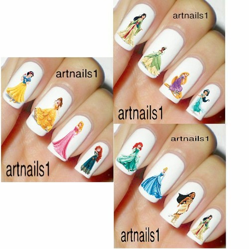 Set disney princess nail - set,