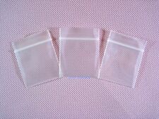 Sachets à fermeture Zip Petites (2,5-4) x (3-5cm) Épaisseur 4 Mil Emballage Sacs