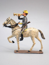 PLOMB  CBG-MIGNOT  FAB  APRES  1950 TROMPETTE  SUDISTE A CHEVAL  2  GV