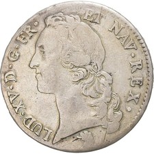 [#136912] France, Louis XV, Écu au bandeau, 1767, Caen, Silver, VF, Gadoury:322