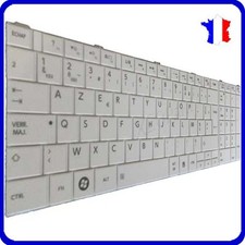 Clavier Français Original Azerty Toshiba Satellite Pro C855  Blanc Neuf