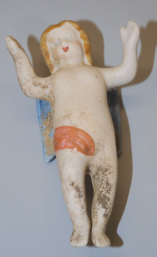 Ancien angelot biscuit - angelot,