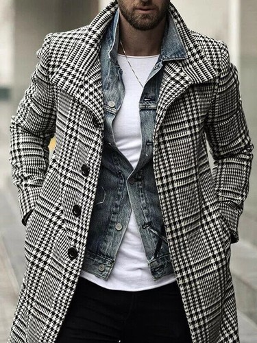 Manteau long homme slim - homme,