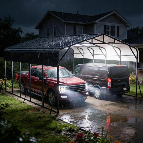 20x25 metal carport with - metal,