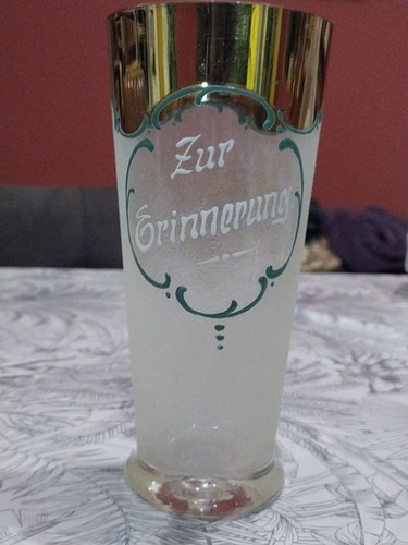 Verre bière émaillé - émaillé, art