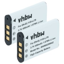 2 Batteries pour Canon IXUS