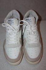 SCHMOOVE  Baskets Montantes Cuir Blanc et Beige Taille 44 TBE