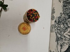 ANCIENNE BOITE D'ALLUMETTES RONDE