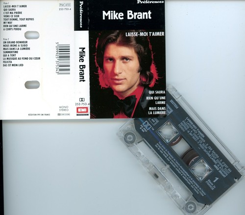 Mike brant laisse moi - brant, k7