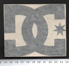 DC SHOES - SPORT SKATE SURF GLISSE * AUTOCOLLANT BLASON VINTAGE 