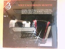 RARE COFFRET 3 CD / TOUT L'ACCORDEON MUSETTE VOL 1 / NEUF SOUS CELLO