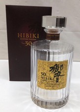 Bouteille de whisky Suntory Hibiki 30 ans du Japon avec emballage d'origine