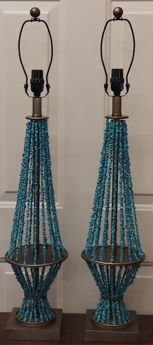 Elegant mid century turquoise - elegant,