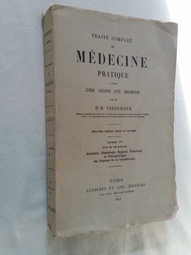 Livre ancien 1918 traité - ancien,