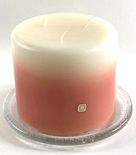 Partylite wick pillar candle - partylite, 3-wick