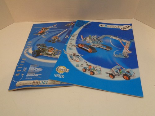 Lot meccano instruction - of,