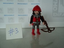 PLAYMOBIL vintage médiéval chevalier archer dragon rouge du set 3319 de 2004 #3