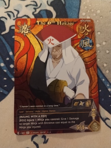6th hokage super rare - super,