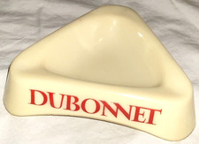 Vtg DUBONNET Glass Ashtray