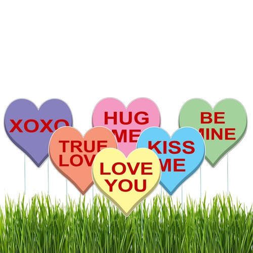 Pack hearts multicolored - hearts,