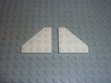 2 x LEGO White Plate ref 30503
