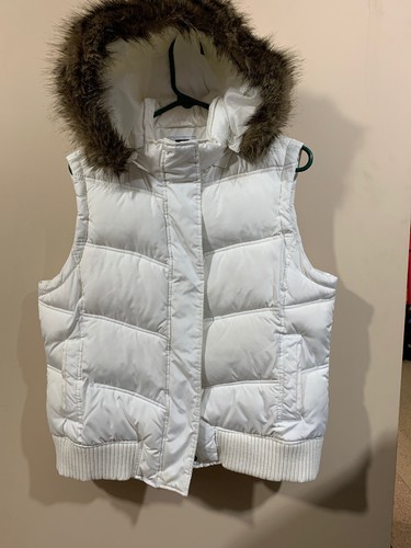Gap ladies white vest jacket - gap,