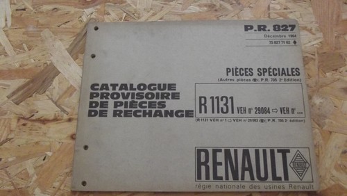 Catalogue pieces de - de,