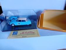 1/43 Citroën ID 19 Rallye Liège sofia Liège 1962 boîte vitrine certificat atlas
