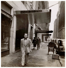 Willy Rizzo, New York, Roland Gerbeau Sort de Chez Lui vintage silver print Ti