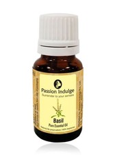 Passion Indulge Basilic Huile Essentielle Pure, 10ml