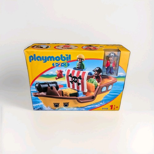 Playmobil 9118 bateau - playmobil, (1.2.3):