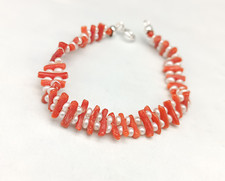 Bracelet Femme Corail Rouge De