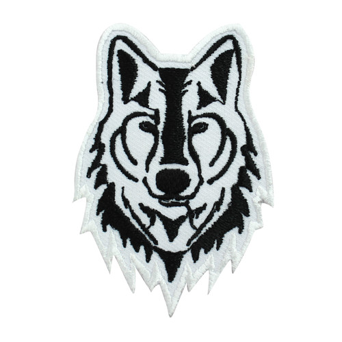 Loup visage patch - visage, enfants
