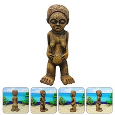  Femme Enceinte Africaine Figurine Ornements De Maison Statue Table