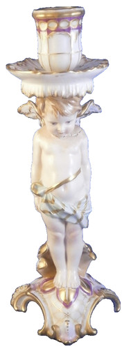 Bougeoir porcelaine kpm - porcelaine, de