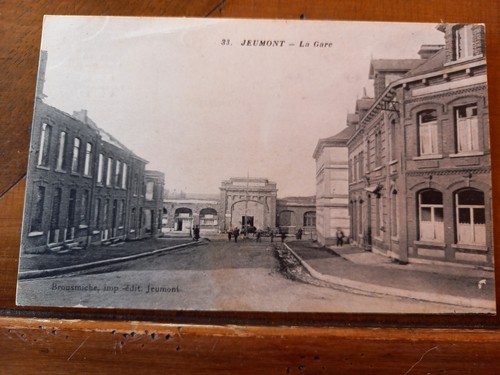 Cpa jeumont gare - cpa(59), la