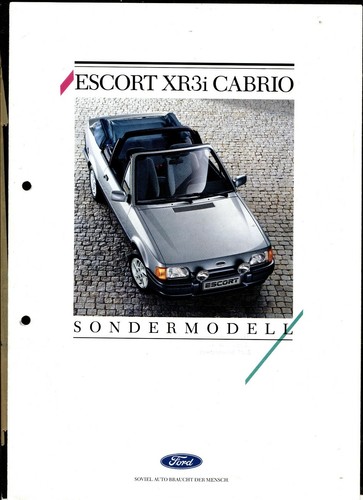 Ford escort - ford, xr3i