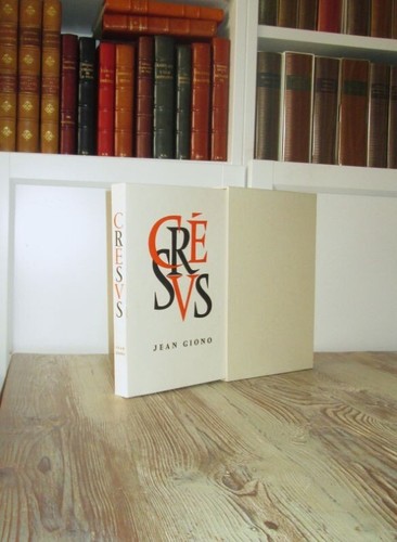 Giono crésus livre du - ,