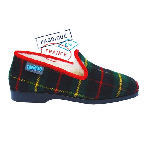 Chaussons charentaises marine - charentaises,
