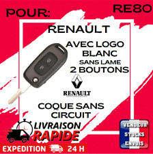 coque Télécommande compatible Renault Clio 3, Modus, Twingo 2 VA2 logo