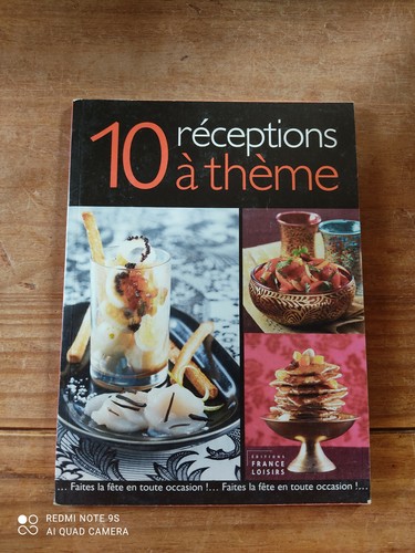 Réceptions thème - réceptions, à