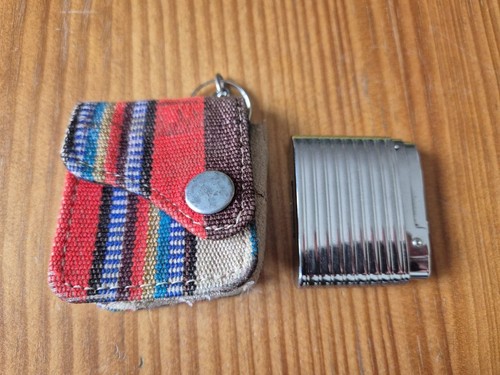 Vintage 1970s silver match - 1970s,