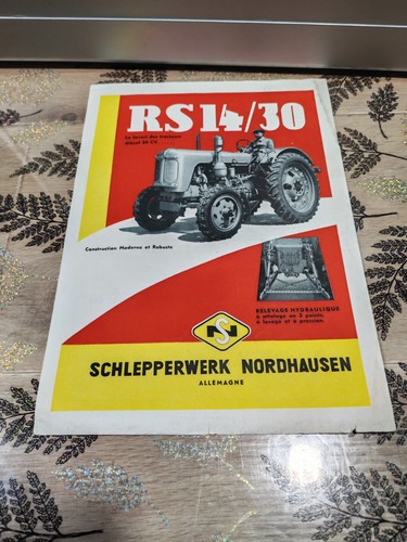 Rare brochure prospekt
