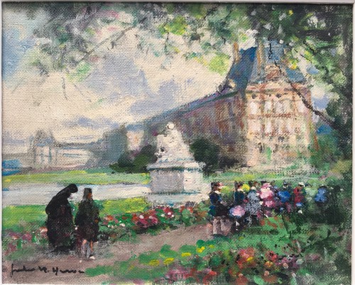 Painting jules rené - painting,