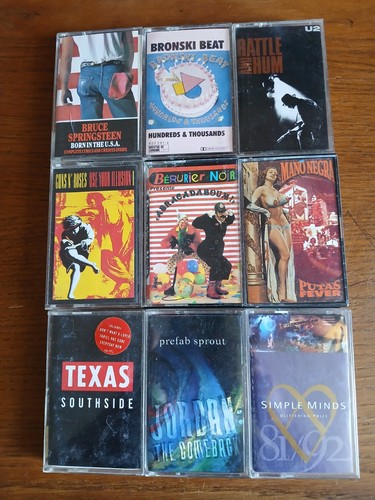 Lot cassettes audio guns n - guns,