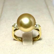 Bague fine en or jaune massif